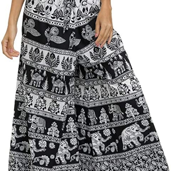 Bohemian Palazzo Pants - Picture 3 of 9